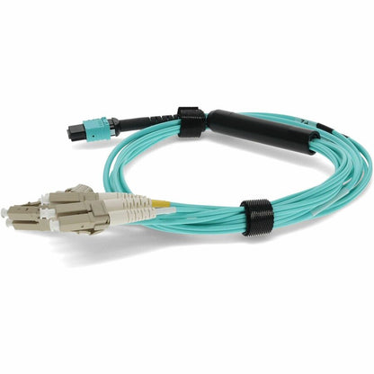 Câble de raccordement réseau duplex à fibre optique AddOn ADD-MPO-4LC3M5OM4