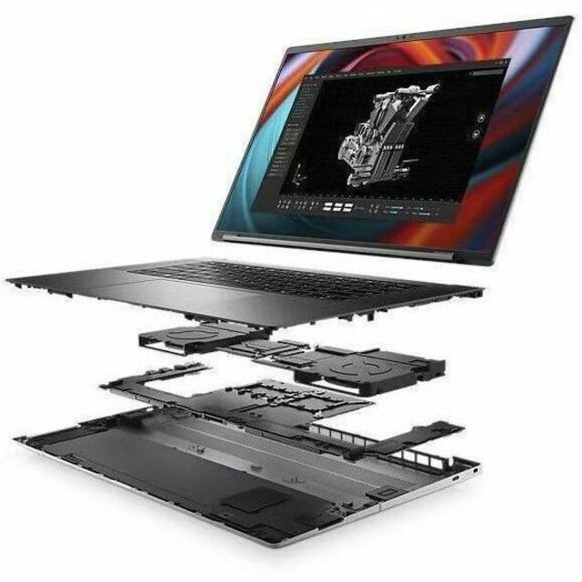 Station de travail mobile à écran tactile Dell Precision 5000 5490 14" - QHD+ - Intel Core Ultra 7 165H - Technologie vPro - 32 Go - SSD 512 Go - Aluminium Titan Gray X8G6W