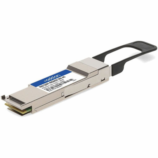 Émetteur-récepteur QSFP+ 40GBase-SR4 compatible TAA de Palo Alto Networks PAN-QSFP-40GBASE-SR4 (MMF ; 850 nm ; 150 m ; MPO ; DOM) PAN-QSFP-40GBASE-SR4-AO
