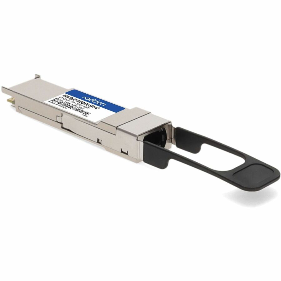 Émetteur-récepteur QSFP+ 40GBase-SR4 compatible TAA de Palo Alto Networks PAN-QSFP-40GBASE-SR4 (MMF ; 850 nm ; 150 m ; MPO ; DOM) PAN-QSFP-40GBASE-SR4-AO