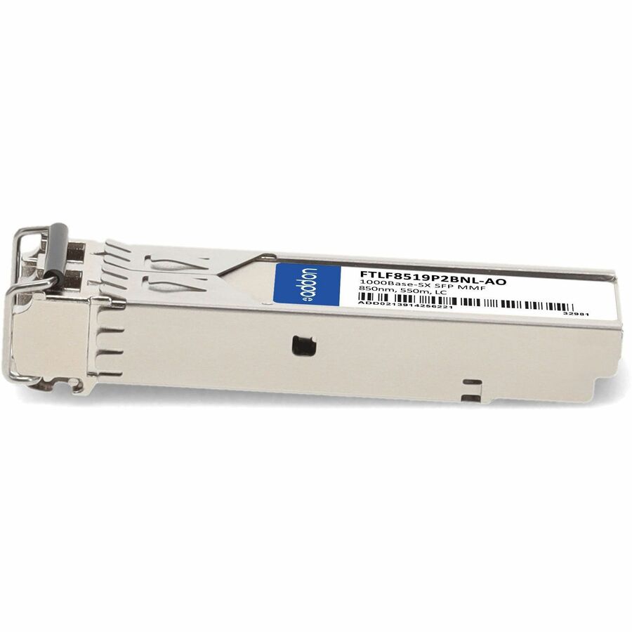 Module complémentaire à température de fonctionnement étendue 1000Base-SX SFP F/Finisar FTLF8519P2BNL-AO