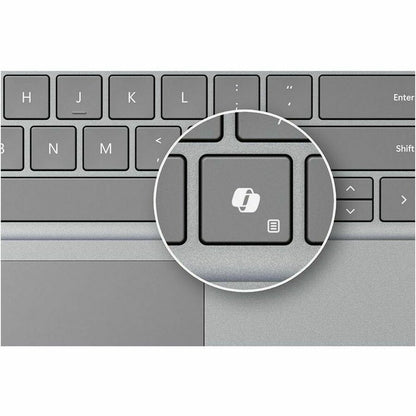Ordinateur portable Microsoft Surface Laptop 6 13,5" à écran tactile - Intel Core Ultra 5 135H - 16 Go - SSD 256 Go - Clavier anglais - Platinum ZJQ-00026
