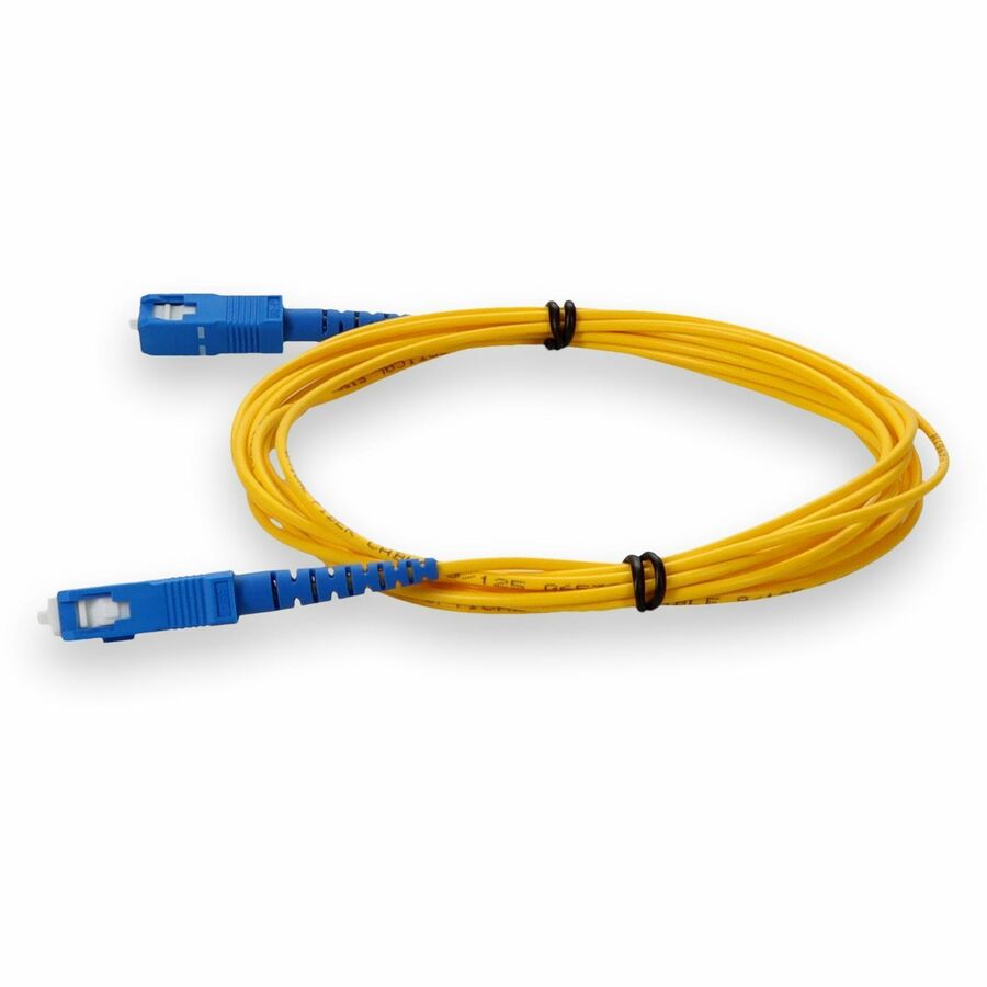 Câble de raccordement jaune simplex SC/SC OS1 en fibre monomode (SMF) AddOn de 2 m ADD-SC-SC-2MS9SMF