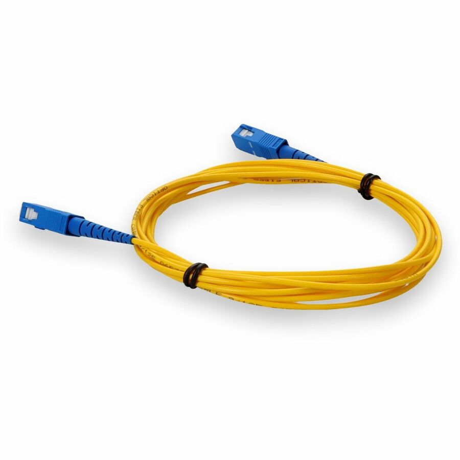 Câble de raccordement jaune simplex SC/SC OS1 en fibre monomode (SMF) AddOn de 2 m ADD-SC-SC-2MS9SMF