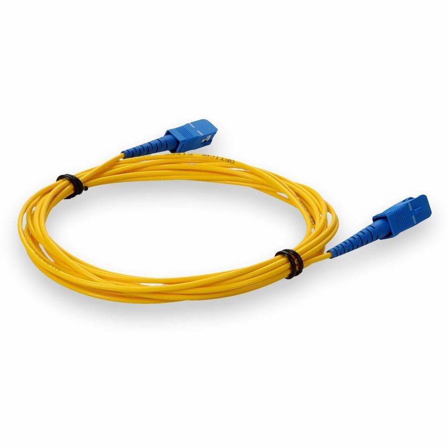 Câble de raccordement jaune simplex SC/SC OS1 en fibre monomode (SMF) AddOn de 2 m ADD-SC-SC-2MS9SMF