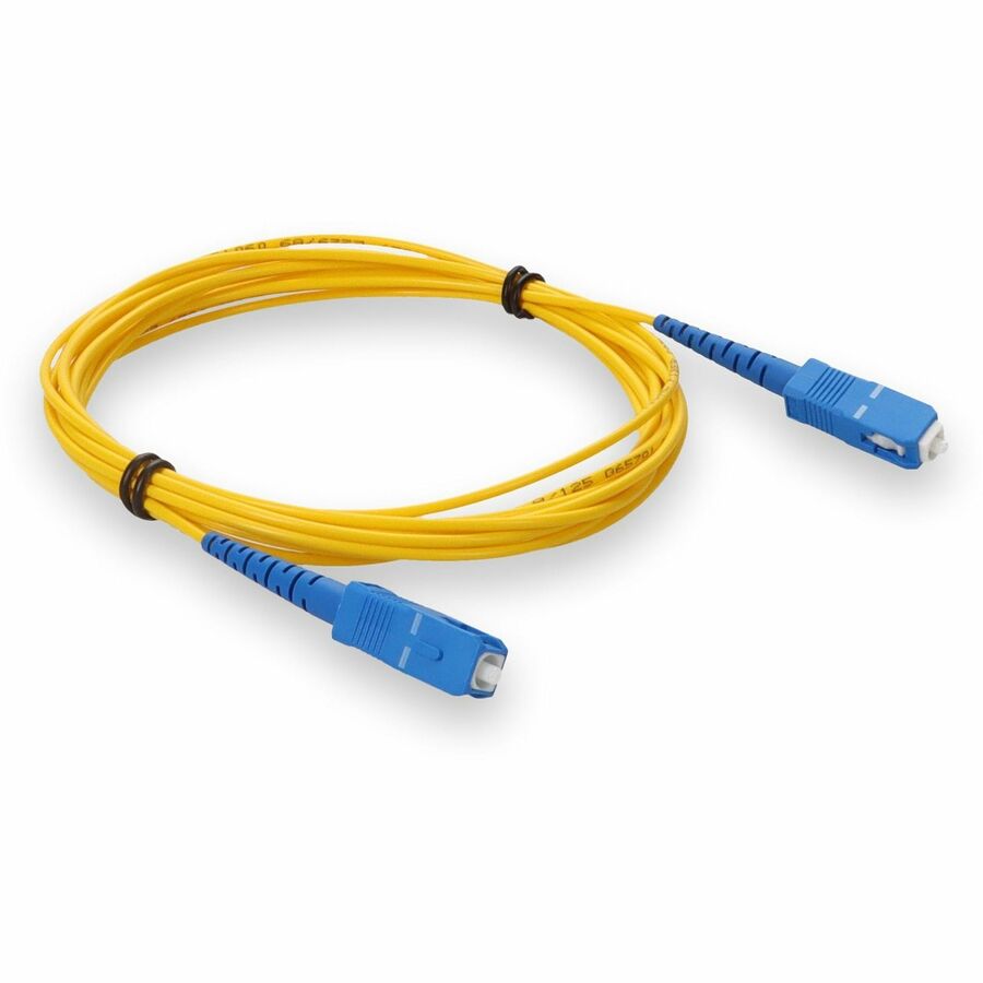 Câble de raccordement jaune simplex SC/SC OS1 en fibre monomode (SMF) AddOn de 2 m ADD-SC-SC-2MS9SMF