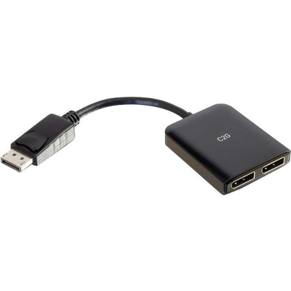 Répartiteur d'affichage C2G DisplayPort vers DisplayPort - Adaptateur pour deux écrans 54291