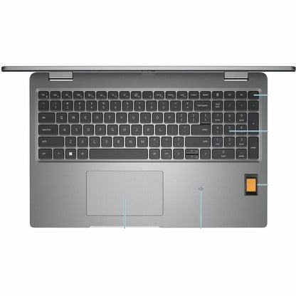 Ordinateur portable Dell Latitude 5540 15,6" - Full HD - Intel Core i5 13e génération i5-1350P - Technologie vPro - 16 Go - SSD 256 Go - Clavier anglais (États-Unis) - Gris Titane 0XM4C