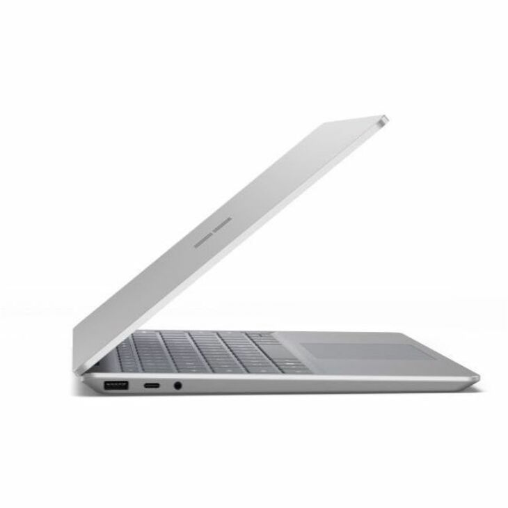 Ordinateur portable Microsoft Surface Laptop Go 3 12,4" à écran tactile - Intel Core i5 - 8 Go - SSD 256 Go - Clavier anglais, français - Platinum XK2-00002