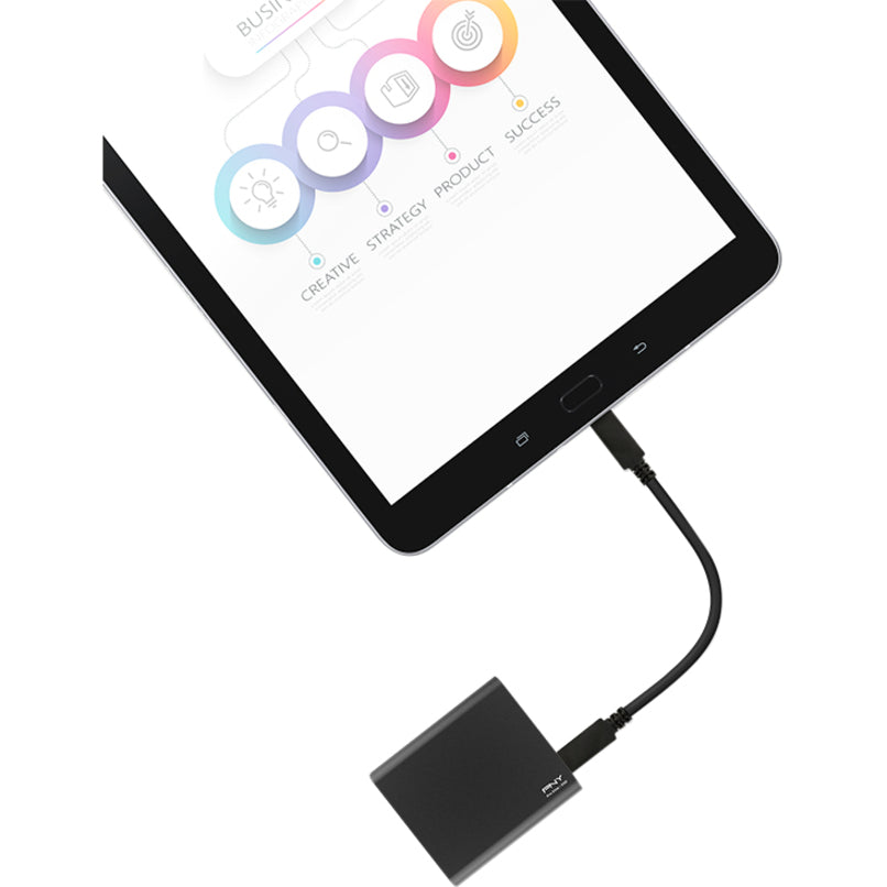 Disque SSD portable PNY Pro Elite 250 Go - Externe PSD0CS2060-250-RB