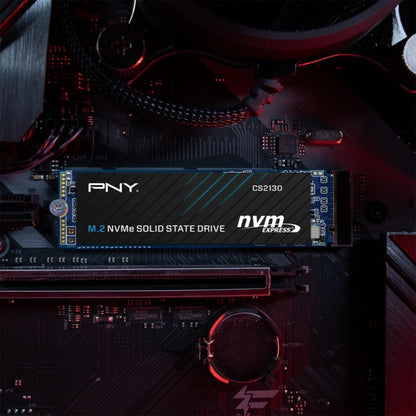 Disque SSD PNY CS2130 500 Go - M.2 2280 interne - PCI Express NVMe (PCI Express NVMe 3.0 x4) - Conforme TAA M280CS2130-500-RB