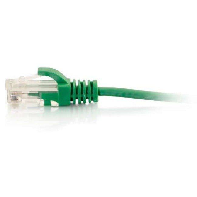 Câble de raccordement réseau Ethernet fin C2G Cat6 sans accroc non blindé (UTP) de 1,5 m - Vert 1162