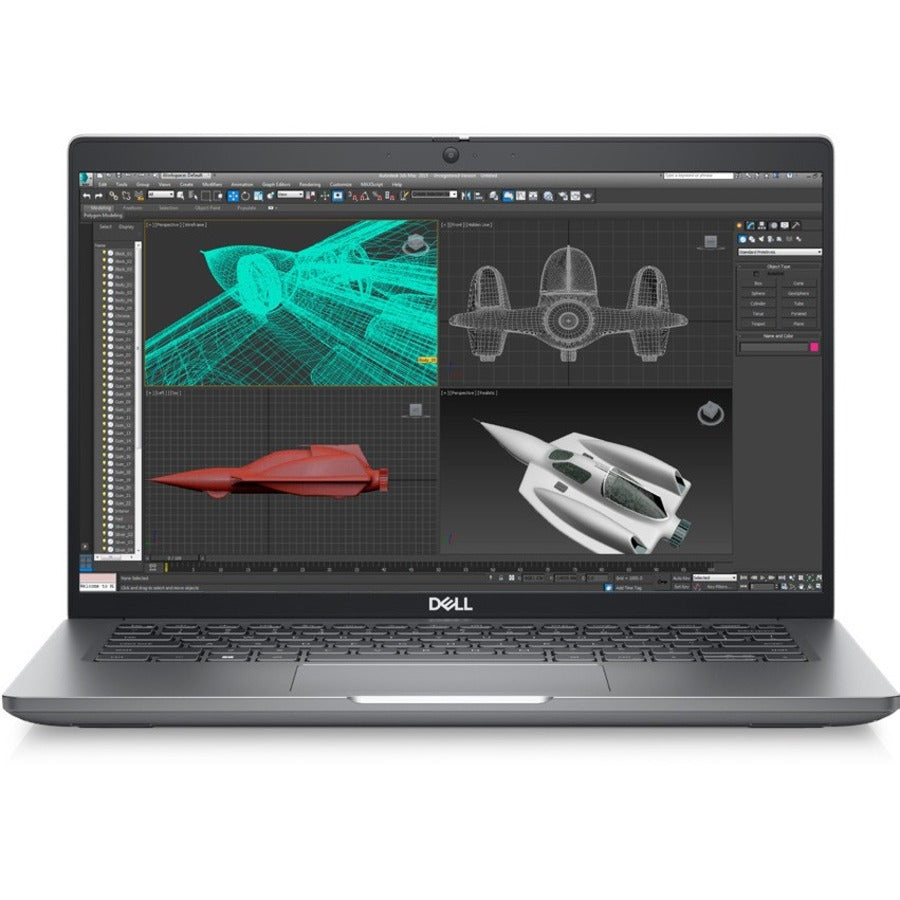 Station de travail mobile Dell Precision 3000 3480 14" - Full HD - Intel Core i5 13e génération i5-1335U - Technologie vPro - 16 Go - SSD 256 Go - Clavier anglais (États-Unis) - Gris Titane 2H58M