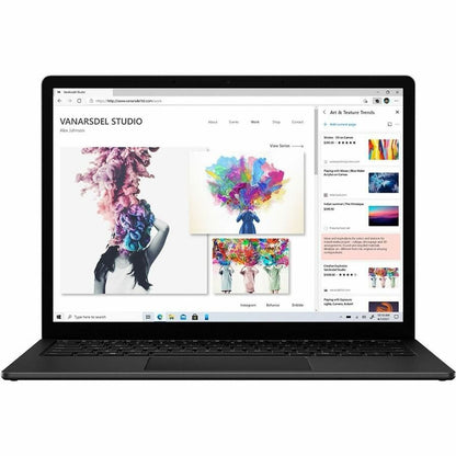 Ordinateur portable Microsoft Surface Laptop 4 13,5" à écran tactile - Intel Core i7 - 16 Go - SSD 256 Go - Noir mat LC1-00002