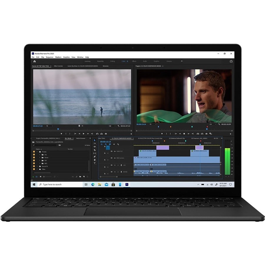 Ordinateur portable Microsoft Surface Laptop 4 15" à écran tactile - Intel Core i7 - 32 Go - SSD 1 To - Noir mat 5IZ-00002