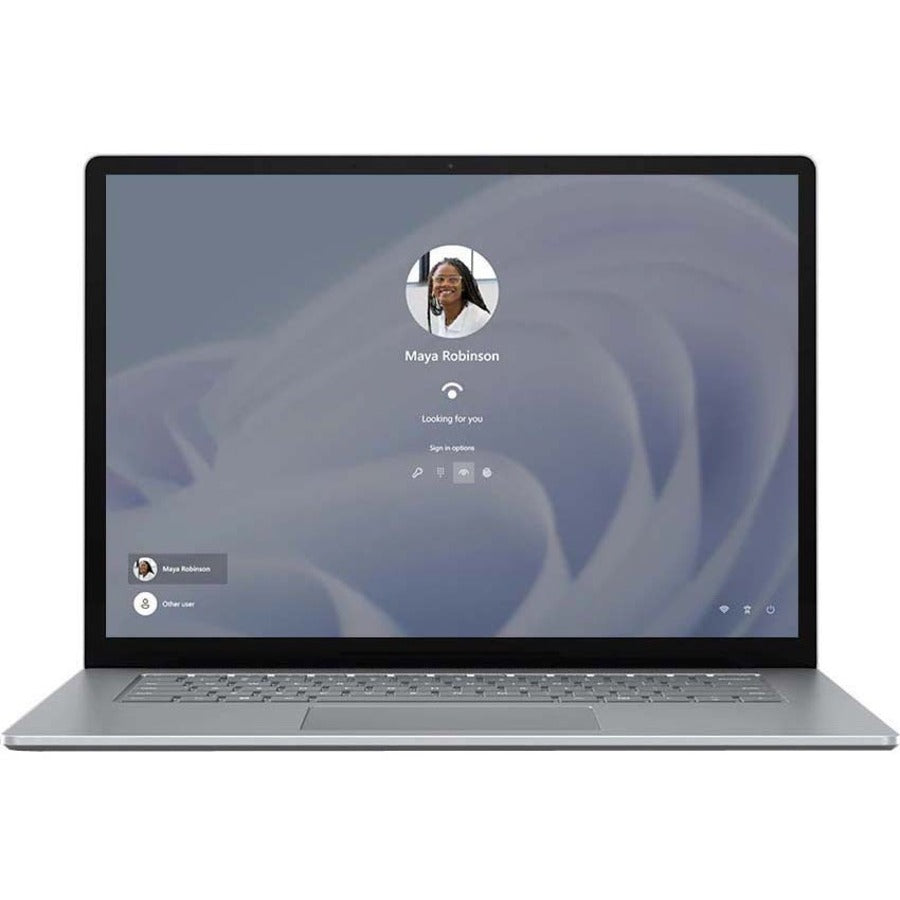Ordinateur portable Microsoft Surface Laptop 5 15" à écran tactile - Intel Core i7 12e génération i7-1265U - Plateforme Intel Evo - 8 Go - SSD 256 Go - Clavier anglais, français - Platinum RBZ-00002