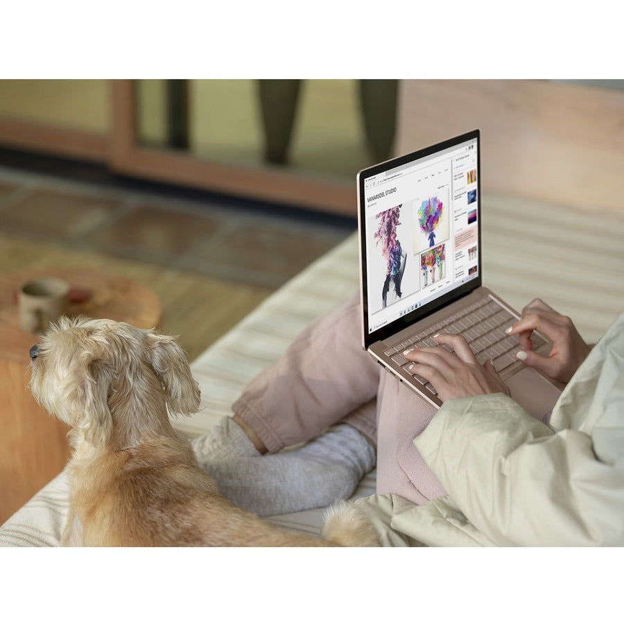 Ordinateur portable Microsoft Surface Laptop 4 13,5" à écran tactile - Intel Core i7 - 16 Go - SSD 512 Go - Sandstone 5F1-00059