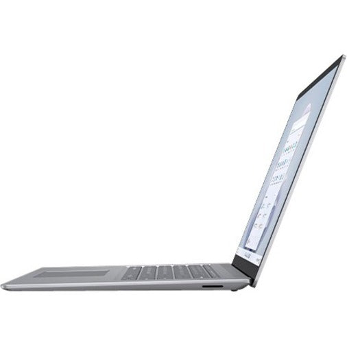 Ordinateur portable Microsoft Surface Laptop 5 15" à écran tactile - Intel Core i7 12e génération i7-1265U - Plateforme Intel Evo - 8 Go - SSD 512 Go - Clavier anglais - Platinum RG1-00001