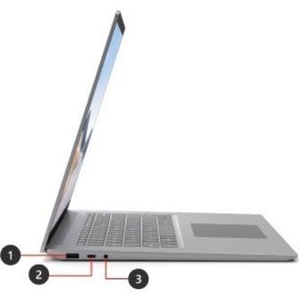 Ordinateur portable à écran tactile Microsoft Surface Laptop 4 13,5" - Intel Core i5 - 8 Go - SSD 256 Go - Platine LBY-00005