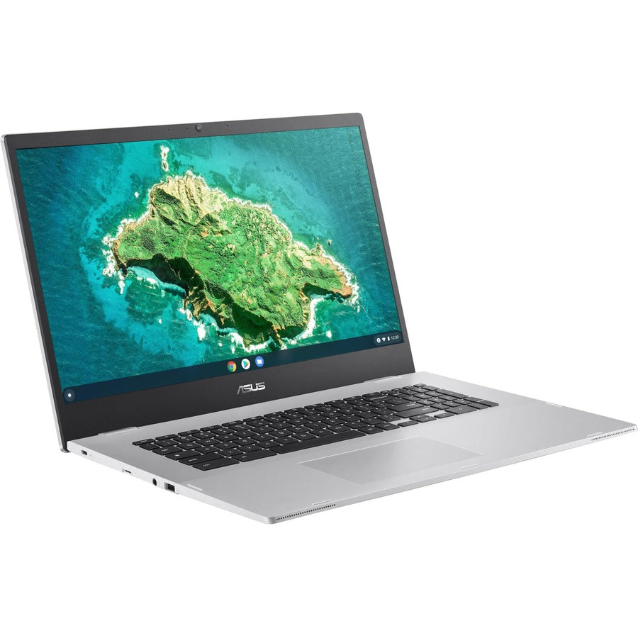 Asus Chromebook CX1700 CX1700CKA-DH01-CA Chromebook 17,3" - HD+ - Intel Celeron N4500 - 4 Go - Mémoire Flash 64 Go - Gris Minéral CX1700CKA-DH01-CA
