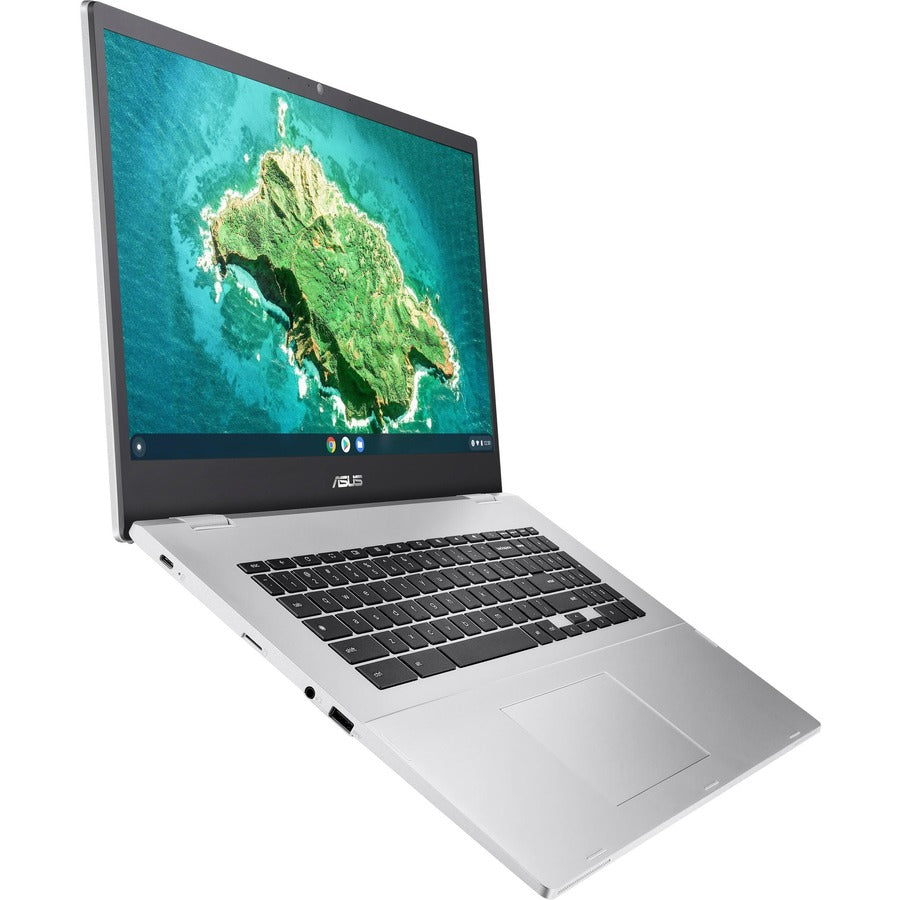 Asus Chromebook CX1700 CX1700CKA-DH01-CA Chromebook 17,3" - HD+ - Intel Celeron N4500 - 4 Go - Mémoire Flash 64 Go - Gris Minéral CX1700CKA-DH01-CA