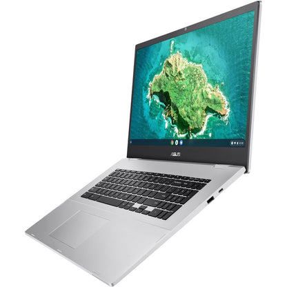 Asus Chromebook CX1700 CX1700CKA-DH01-CA Chromebook 17,3" - HD+ - Intel Celeron N4500 - 4 Go - Mémoire Flash 64 Go - Gris Minéral CX1700CKA-DH01-CA