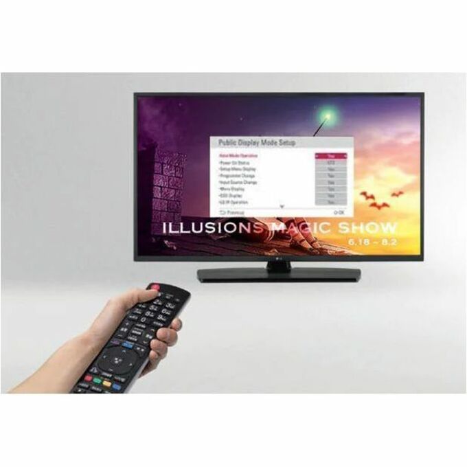 Téléviseur LED-LCD 50" LG Commercial Lite UT340H 50UT340H - 4K UHDTV - Plage dynamique élevée (HDR) - Noir céramique 50UT340H