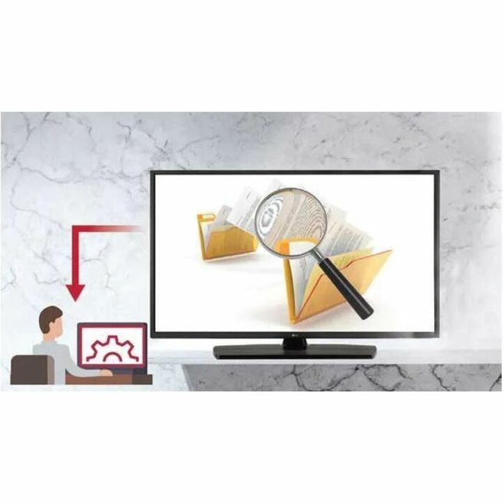 Téléviseur LED-LCD 50" LG Commercial Lite UT340H 50UT340H - 4K UHDTV - Plage dynamique élevée (HDR) - Noir céramique 50UT340H