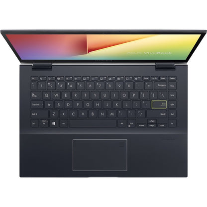 Asus VivoBook Flip 14 TM420 TM420UA-DS59T-CA 14" Touchscreen Convertible Notebook - Full HD - AMD Ryzen 5 5500U - 8 GB - 512 GB SSD - Bespoke Black TM420UA-DS59T-CA