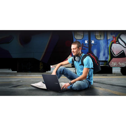 Asus VivoBook Flip 14 TM420 TM420UA-DS59T-CA 14" Touchscreen Convertible Notebook - Full HD - AMD Ryzen 5 5500U - 8 GB - 512 GB SSD - Bespoke Black TM420UA-DS59T-CA