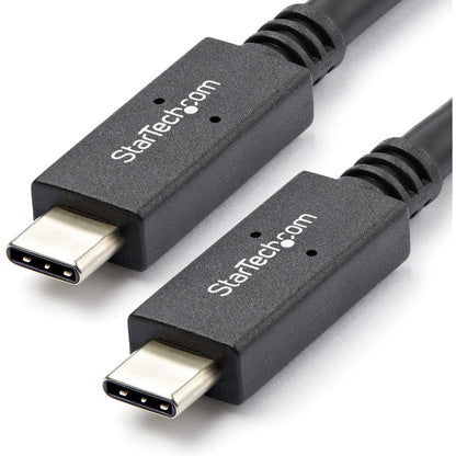 Câble USB C StarTech.com de 1 m avec alimentation (5 A) - M/M - USB 3.1 (10 Gbit/s) - Certifié USB-IF - Câble USB Type C - USB 3.2 Gen 2 USB31C5C1M