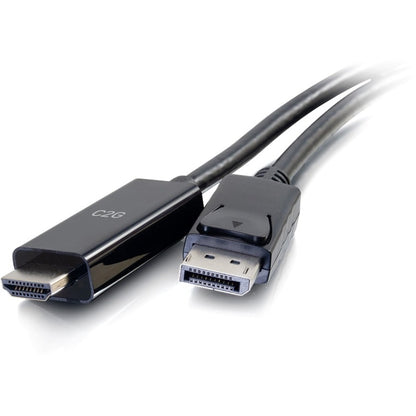 Câble adaptateur actif DisplayPort vers HDMI C2G de 1,8 m - DP 1.2 vers HDMI - 4K 60 Hz 50194