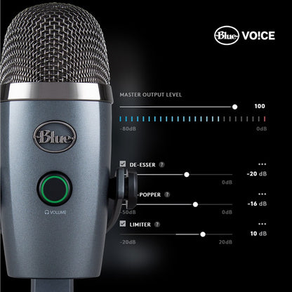 Blue Yeti Nano Wired Condenser Microphone 988-000088