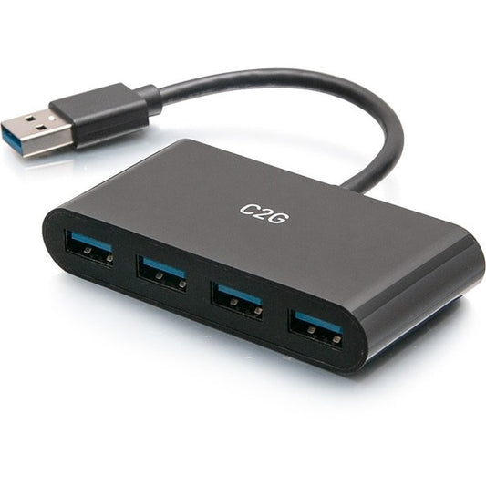 Hub USB-A 3.0 à 4 ports C2G - USB SuperSpeed ​​5 Gbit/s C2G54461