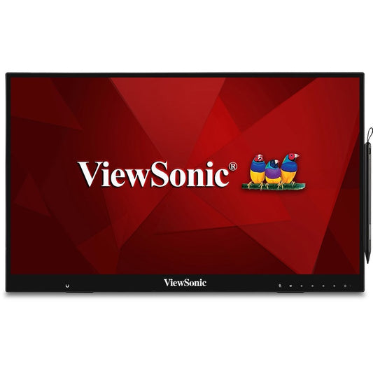 Tablette tactile ViewSonic ID2456 24 pouces avec stylet actif, ergonomie avancée et USB C pour l'écriture numérique, le dessin graphique, l'enseignement à distance, l'apprentissage à distance ID2456