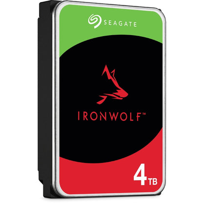 Disque dur Seagate IronWolf ST4000VN006 4 To - 3,5" interne - SATA (SATA/600) - Méthode d'enregistrement magnétique conventionnel (CMR) ST4000VN006