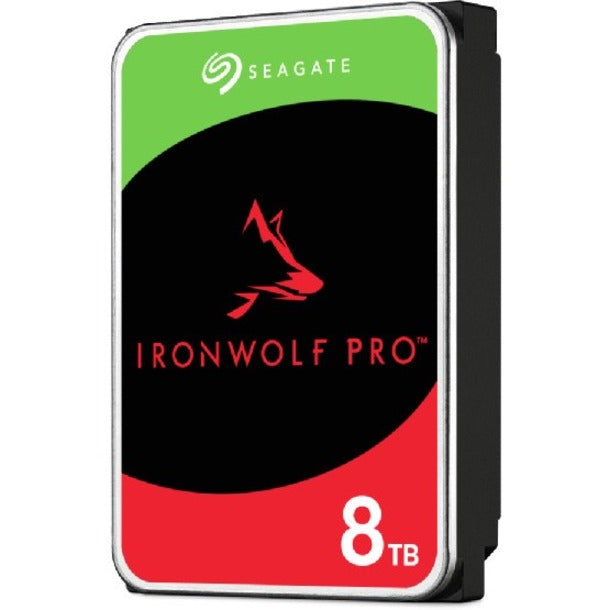 Disque dur Seagate IronWolf Pro ST8000NT001 8 To - 3,5" interne - SATA (SATA/600) - Méthode d'enregistrement magnétique conventionnel (CMR) ST8000NT001