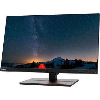 Lenovo ThinkVision P27u-20 27" Class 4K UHD LCD Monitor - 16:9 - Raven Black 62CBRAR6US