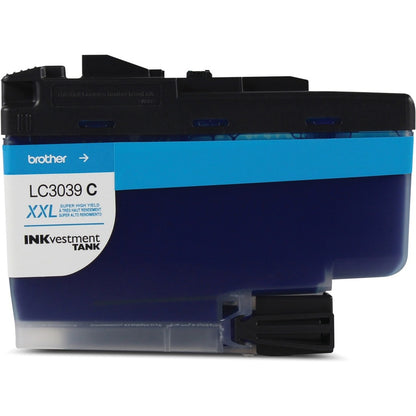 Brother INKvestment LC3039CS Original Ultra High Yield Inkjet Ink Cartridge - Single Pack - Cyan - 1 Pack LC3039CS