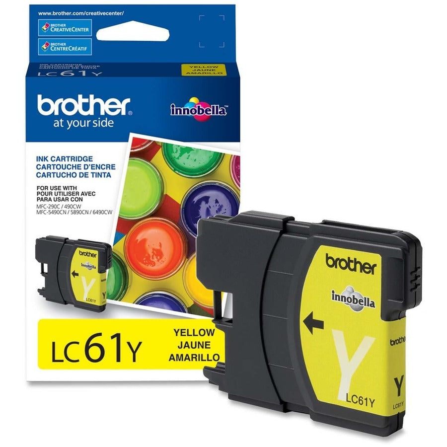 Cartouche d'encre d'origine Brother LC61YS