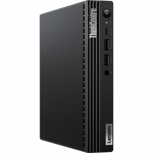 Ordinateur de bureau Lenovo ThinkCentre M70q Gen 4 12E30003US - Intel Core i5 13e génération i5-13400T - 8 Go de RAM - SSD M.2 PCI Express NVMe x4 256 Go 12E30003US