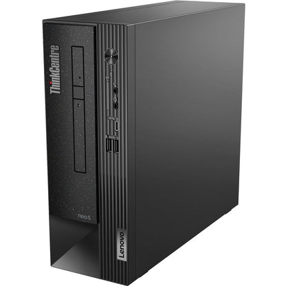 Ordinateur de bureau Lenovo ThinkCentre neo 50s Gen 4 12JF0002US - Intel Core i5 13e génération i5-13400 - 16 Go - SSD 256 Go - Petit format - Noir 12JF0002US