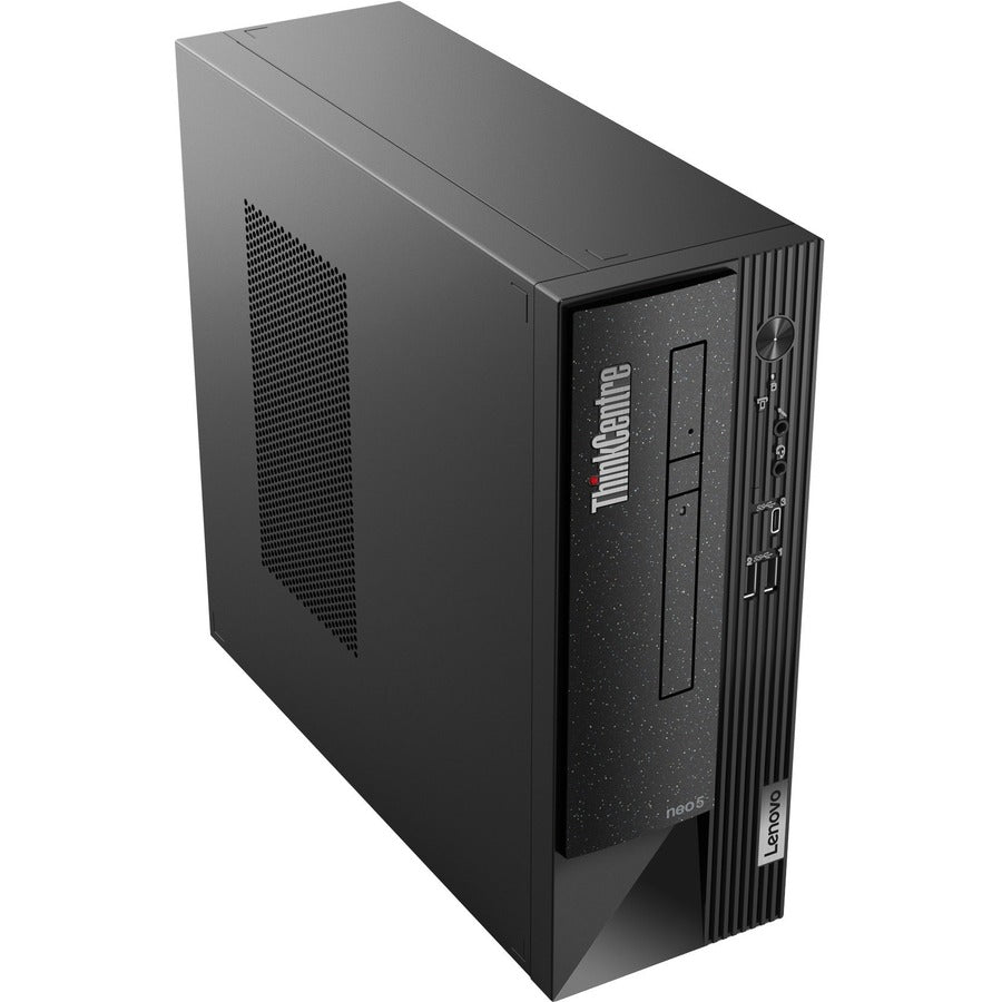 Ordinateur de bureau Lenovo ThinkCentre neo 50s Gen 4 12JF0002US - Intel Core i5 13e génération i5-13400 - 16 Go - SSD 256 Go - Petit format - Noir 12JF0002US