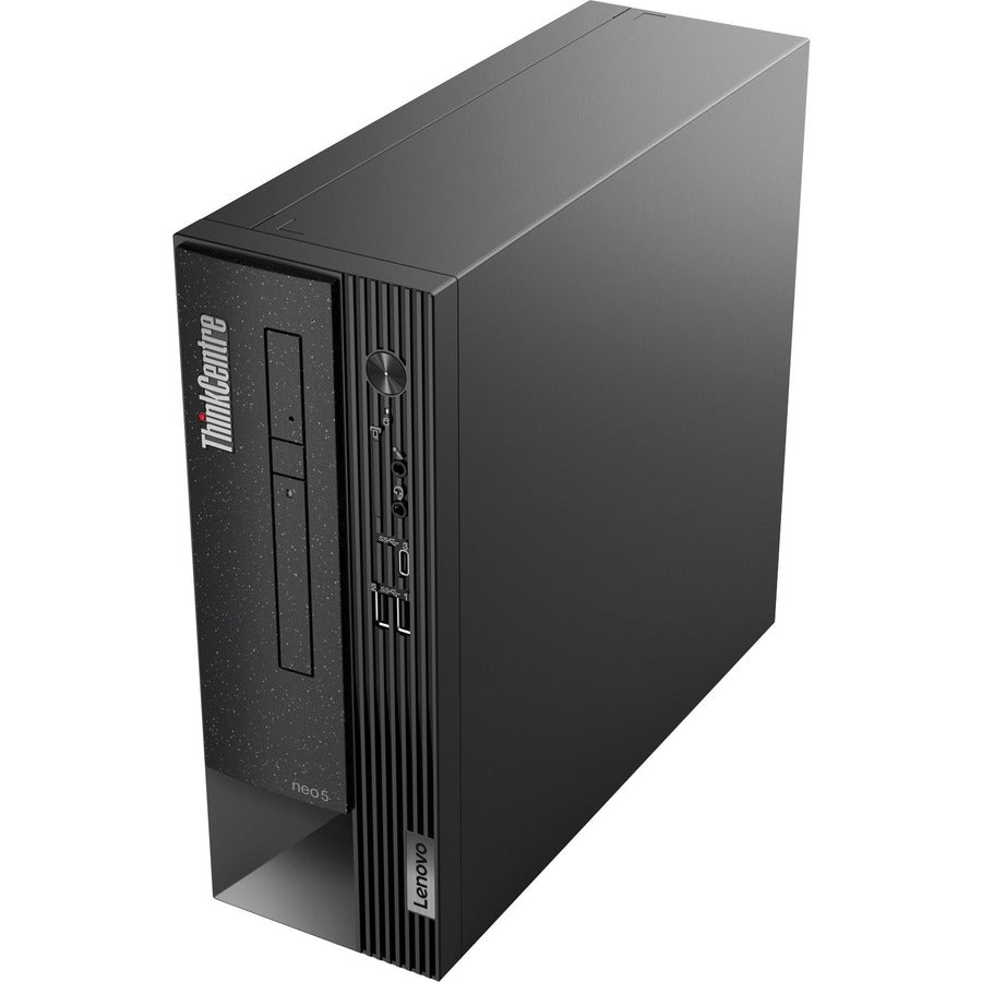 Ordinateur de bureau Lenovo ThinkCentre neo 50s Gen 4 12JF0002US - Intel Core i5 13e génération i5-13400 - 16 Go - SSD 256 Go - Petit format - Noir 12JF0002US