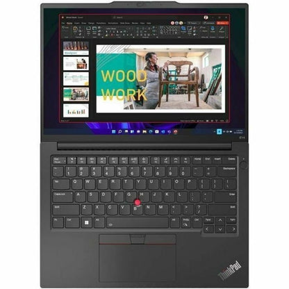 Ordinateur portable Lenovo ThinkPad E14 Gen 5 21JR001QUS 14" - WUXGA - AMD Ryzen 5 7530U - 8 Go - SSD 256 Go - Clavier anglais - Noir graphite 21JR001QUS
