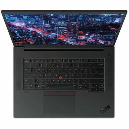 Station de travail mobile Lenovo ThinkPad P1 Gen 6 21FV001DUS 16" - WQXGA - Intel Core i7 13e génération i7-13700H - 16 Go - SSD 512 Go - Clavier anglais - Peinture noire 21FV001DUS