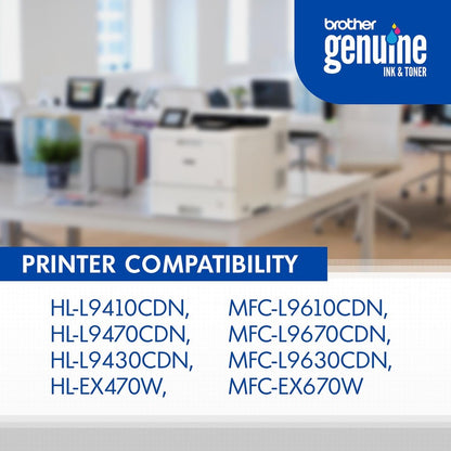 Cartouche de toner laser à haut rendement d'origine Brother TN810XLC - Cyan - 1 unité TN810XLC