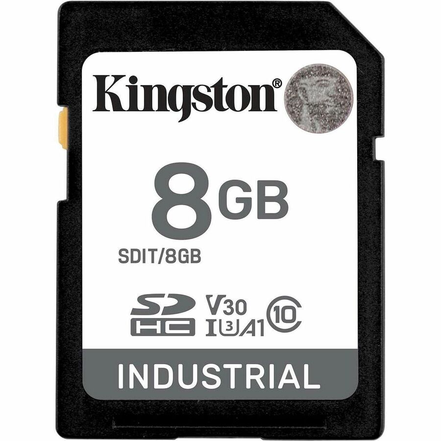 Kingston Industrial 8 Go Classe 10/UHS-I (U3) V30 SDHC SDIT/8 Go