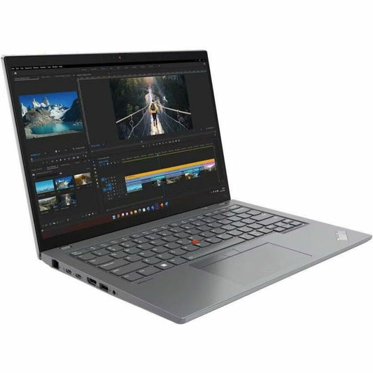 Lenovo ThinkPad T14 Gen 4 21HD0028US 14" Notebook - WUXGA - Intel Core i5 13th Gen i5-1335U - 16 GB - 512 GB SSD - English Keyboard - Storm Gray 21HD0028US