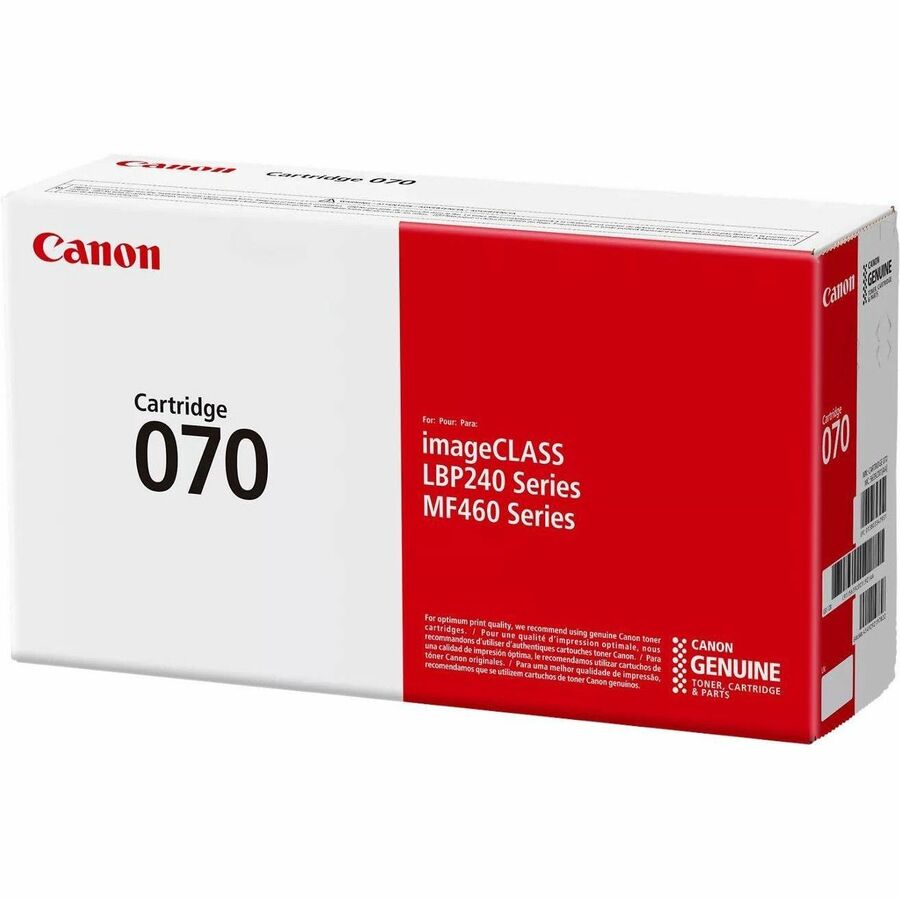 Cartouche de toner laser d'origine Canon 070 - Noir - 1 paquet 5639C001